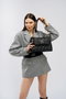 Lucky Bees Bolso de Hombro Negro en Polipiel